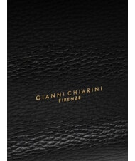 GIANNI CHIARINI OTTAVIA Sac &agrave; bandouli&egrave;re en cuir Noir - Sacs pour Femme - 3