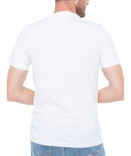 GUESS CHEST BOX T-shirt en coton avec imprimé blanc pur - T-shirt - 2