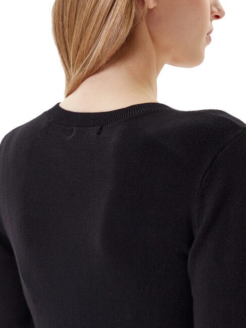 KENZIE LOGO Pull col V jetbla - Chandails pour femmes