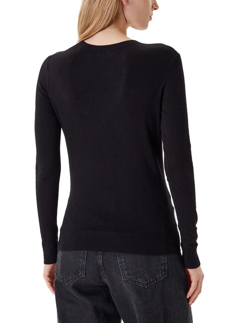 KIARA TRIANGLE LOGO Pull ras du cou avec strass jetbla - Chandails pour femmes