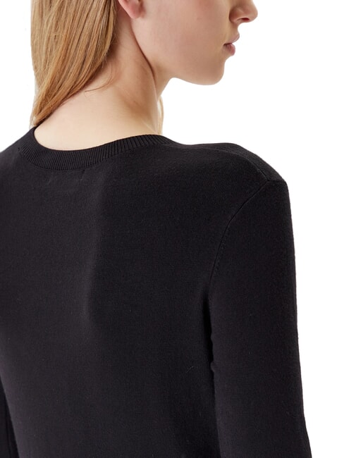 KIARA TRIANGLE LOGO Pull ras du cou avec strass jetbla - Chandails pour femmes