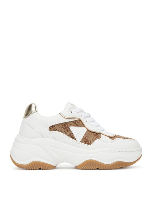 HAPYY4  Baskets Beige / Marron - Chaussures Femme