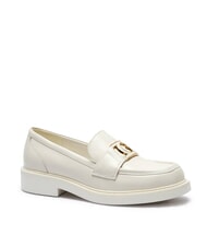 GUESS SHUTTLE  Mocassins en cuir ivoire - Chaussures Femme - 2