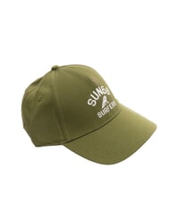 SUN68 LOGO Casquette de baseball militaire sombre - Bonnets - 2