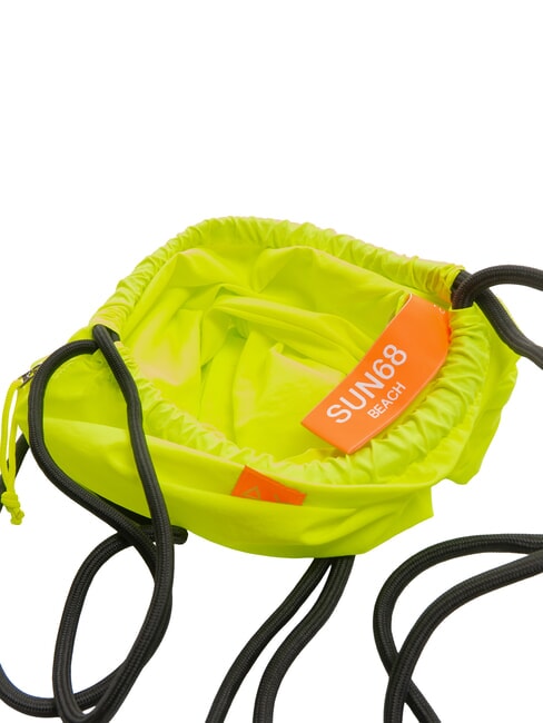 NYLON Sac à dos à cordon jaune fluorescent - Sacs à dos pour l'École & les Loisirs