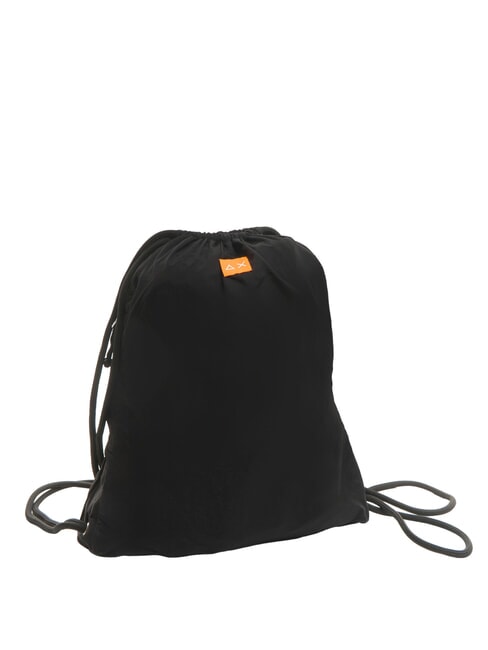 NYLON Sac à dos à cordon noir - Sacs à dos pour l'École & les Loisirs