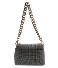 LIUJO LAPUFFY Micro sac bandoulière avec strass noir/acier - Sacs pour Femme - 4