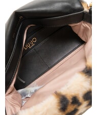 LIUJO LAPUFFY Sac à bandoulière en peluche à imprimé animal macul naturel. - Sacs pour Femme - 5