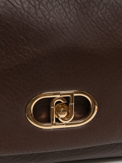 LAPUFFY Sac à bandoulière avec rabat lumière brune - Sacs pour Femme