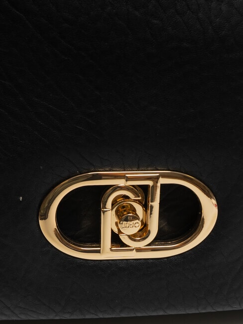 LAPUFFY Sac à bandoulière avec rabat NOIR - Sacs pour Femme