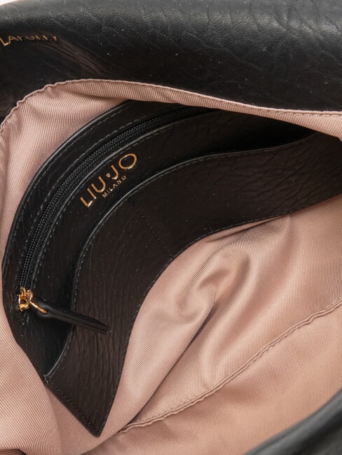 LAPUFFY Sac à bandoulière avec rabat NOIR - Sacs pour Femme