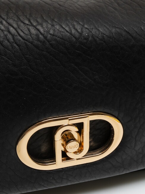 LAPUFFY Sac à bandoulière avec poignée en chaîne NOIR - Sacs pour Femme