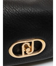 LIUJO LAPUFFY Sac à bandoulière avec poignée en chaîne NOIR - Sacs pour Femme - 3