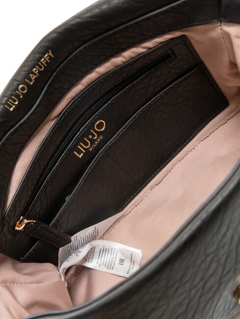 LAPUFFY Sac à bandoulière avec poignée en chaîne NOIR - Sacs pour Femme