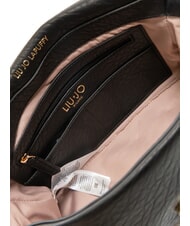 LIUJO LAPUFFY Sac à bandoulière avec poignée en chaîne NOIR - Sacs pour Femme - 5