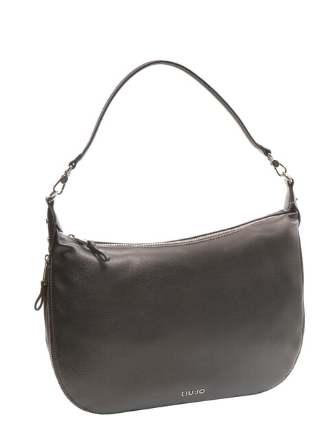 KALISKA Sac extensible &agrave; cordon anthracite rencontr&eacute;. - Sacs pour Femme