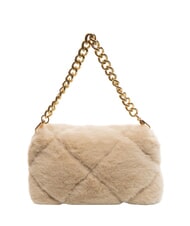 LIUJO LAPUFFY Sac en peluche avec poignée en chaîne marbre - Sacs pour Femme - 4