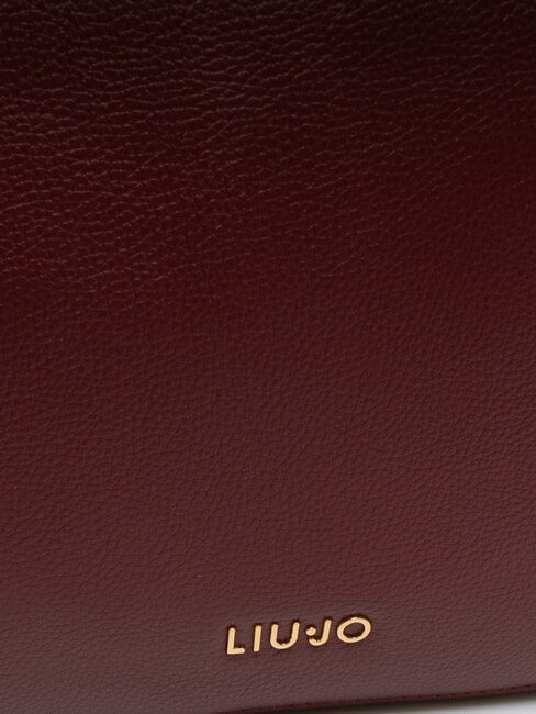 KALISKA Sac extensible à cordon vin rouge - Sacs pour Femme