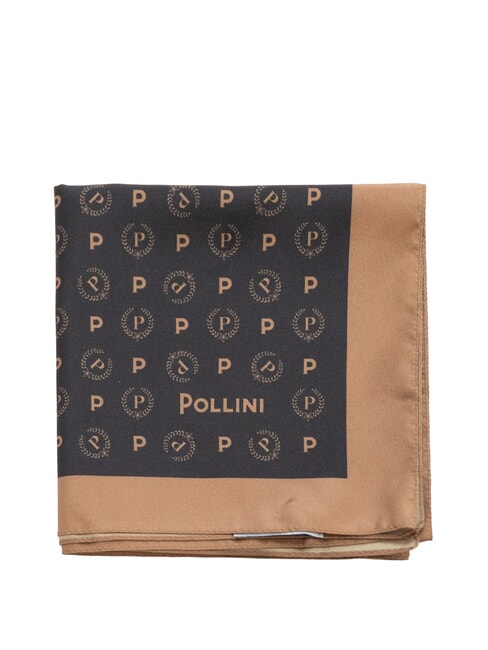 FLOWERS TWILL Écharpe imprimée fleurs noires - Écharpes