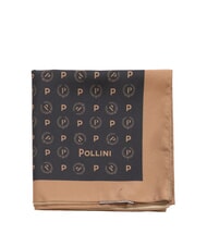 POLLINI FLOWERS TWILL Écharpe imprimée fleurs noires - Écharpes - 3