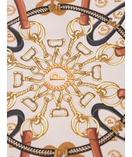 POLLINI HEARTS TWILL Foulard chaîne marron - Écharpes - 4