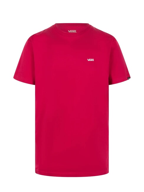 LEFT CHEST LOGO  T-shirt en coton jubilé de cerise - T-shirt