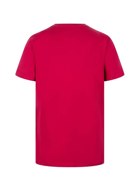 LEFT CHEST LOGO  T-shirt en coton jubil&eacute; de cerise - T-shirt