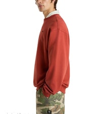 VANS SALTON Sweat-shirt ras du cou en coton ocre rouge - Pulls molletonnés - 3