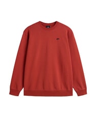 VANS SALTON Sweat-shirt ras du cou en coton ocre rouge - Pulls molletonnés - 5