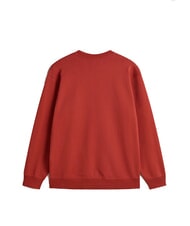 VANS SALTON Sweat-shirt ras du cou en coton ocre rouge - Pulls molletonn&eacute;s - 6