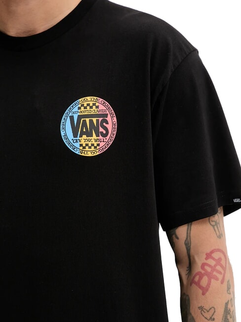 RETRO CO T-shirt à manches courtes avec imprimés noir - T-shirt