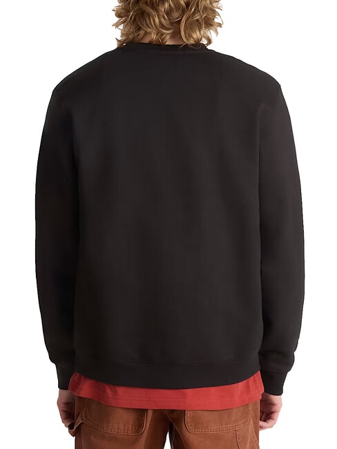 MTE LODGE Sweat-shirt à col rond noir - Pulls molletonnés