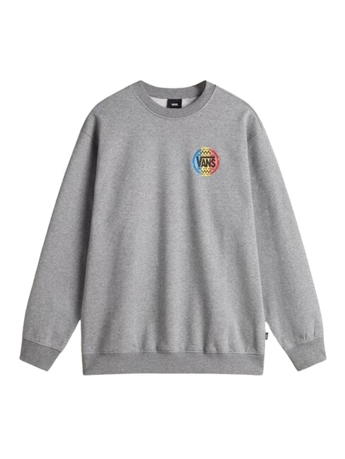 RETRO CO Sweat-shirt à col rond avec imprimés patin ciment bruyère - Pulls molletonnés