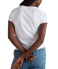 VANS BASIC MINI T-shirt en coton à manches courtes blanc - T-shirt - 2