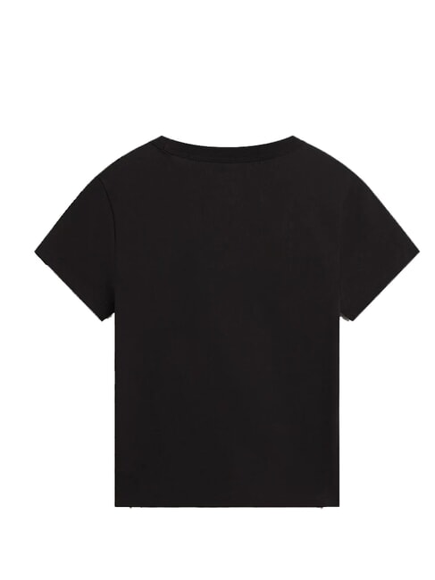 BASIC MINI T-shirt en coton à manches courtes noir - T-shirt