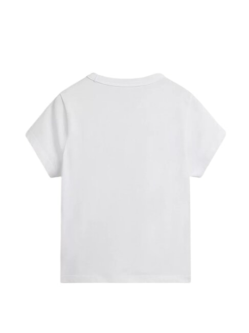 BASIC MINI T-shirt en coton &agrave; manches courtes blanc - T-shirt
