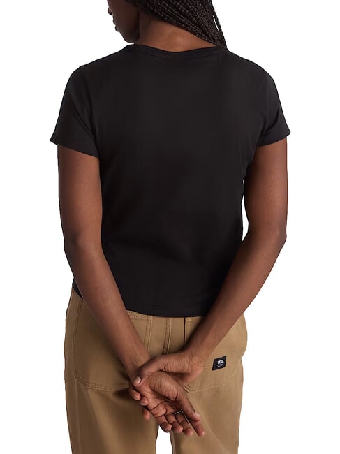 BASIC MINI T-shirt en coton à manches courtes noir - T-shirt