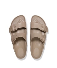 BIRKENSTOCK ARIZONA EVA Sandale pantoufle &agrave; deux boucles gris taupe - Chaussures Femme - 4