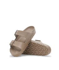 BIRKENSTOCK ARIZONA EVA Sandale pantoufle &agrave; deux boucles gris taupe - Chaussures Femme - 5