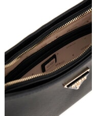 GUESS NOELLE 2 Sac &agrave; bandouli&egrave;re NOIR - Sacs pour Femme - 3