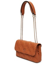 GUESS ADELASIA Sac &agrave; bandouli&egrave;re sac fourre-tout albury caramel - Sacs pour Femme - 3