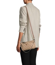 GUESS NOELLE 2 Sac à bandoulière logo latte / marron - Sacs pour Femme - 4