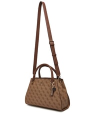 GUESS NOELLE 2 Sac à main avec bandoulière logo latte / marron - Sacs pour Femme - 3