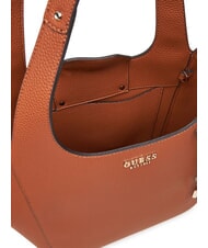 GUESS CALISTA 2 Sac à bandoulière sac fourre-tout albury caramel - Sacs pour Femme - 4