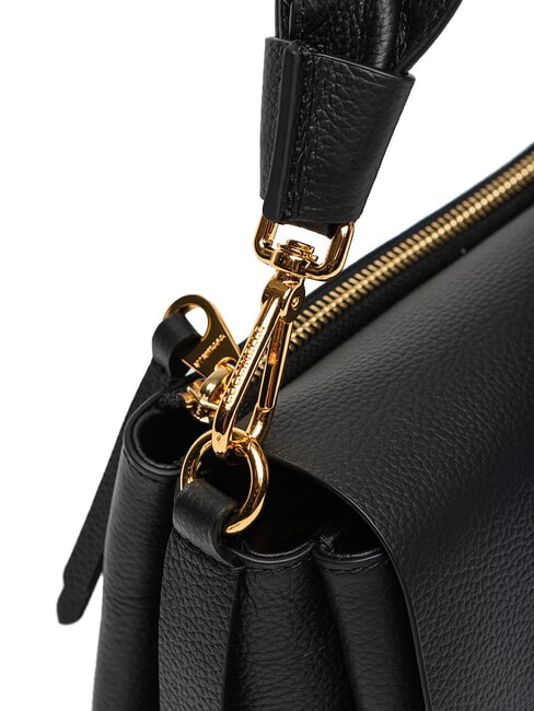 BOHEME GRANA DOUBLE  Sac &agrave; bandouli&egrave;re, avec bandouli&egrave;re noir/cognac - Sacs pour Femme