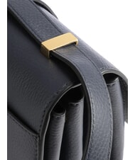 COCCINELLE ARLETTIS Sac à main en cuir martelé bleu nuit - Sacs pour Femme - 3