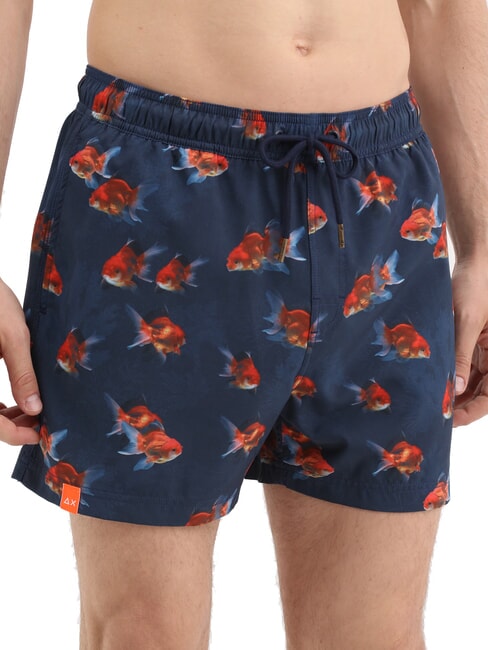 SEASIDE Costume de plage pour homme bleu marine - Maillots de bain