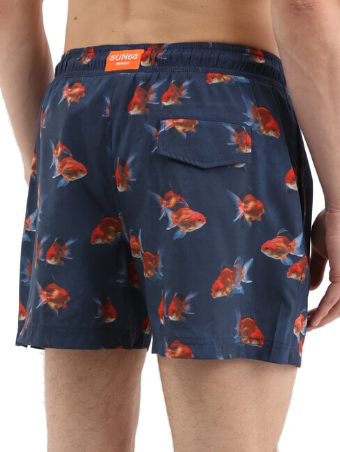 SEASIDE Costume de plage pour homme bleu marine - Maillots de bain