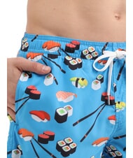 SUN68 JAPAN Costume de plage pour homme bleu - Maillots de bain - 3