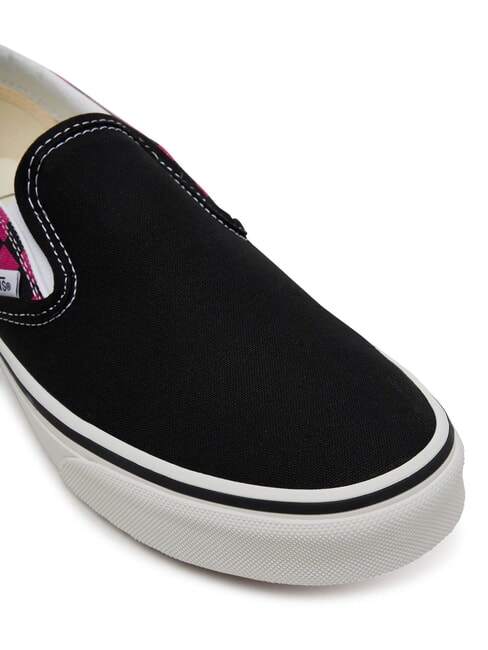 CLASSIC POP CHECK Baskets &agrave; enfiler &agrave; carreaux rose framboise - Chaussures unisexe